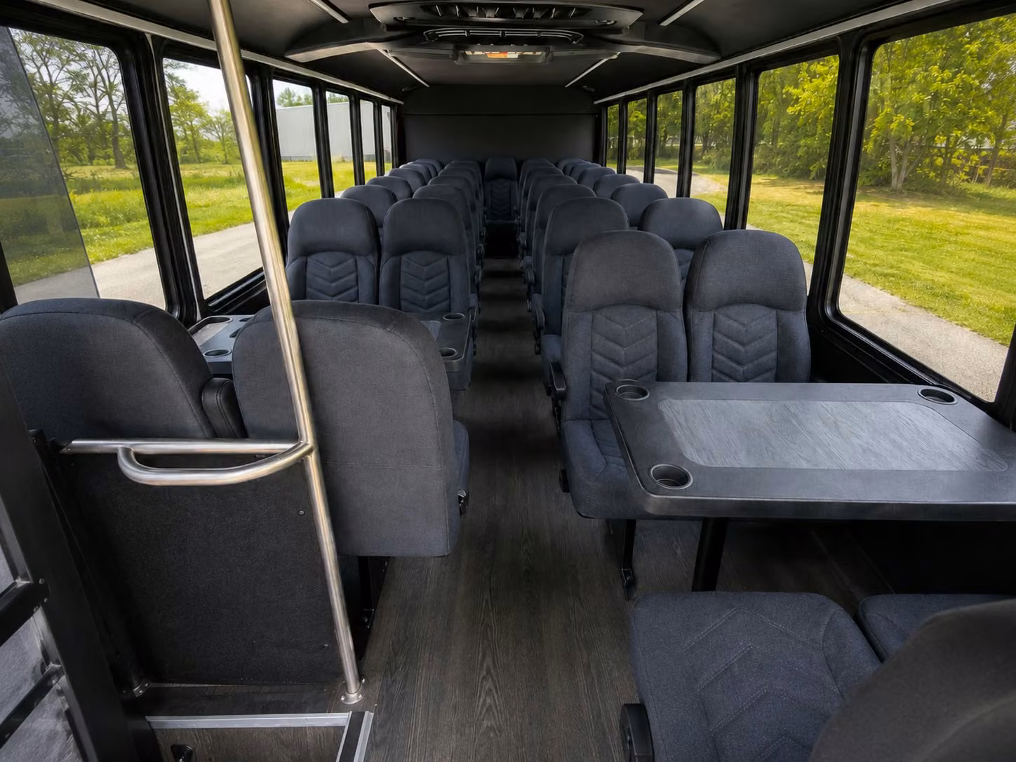 20 passenger minibus inside