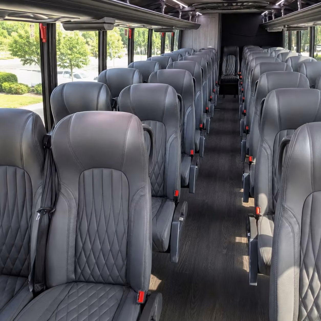 35 passenger minibus inside