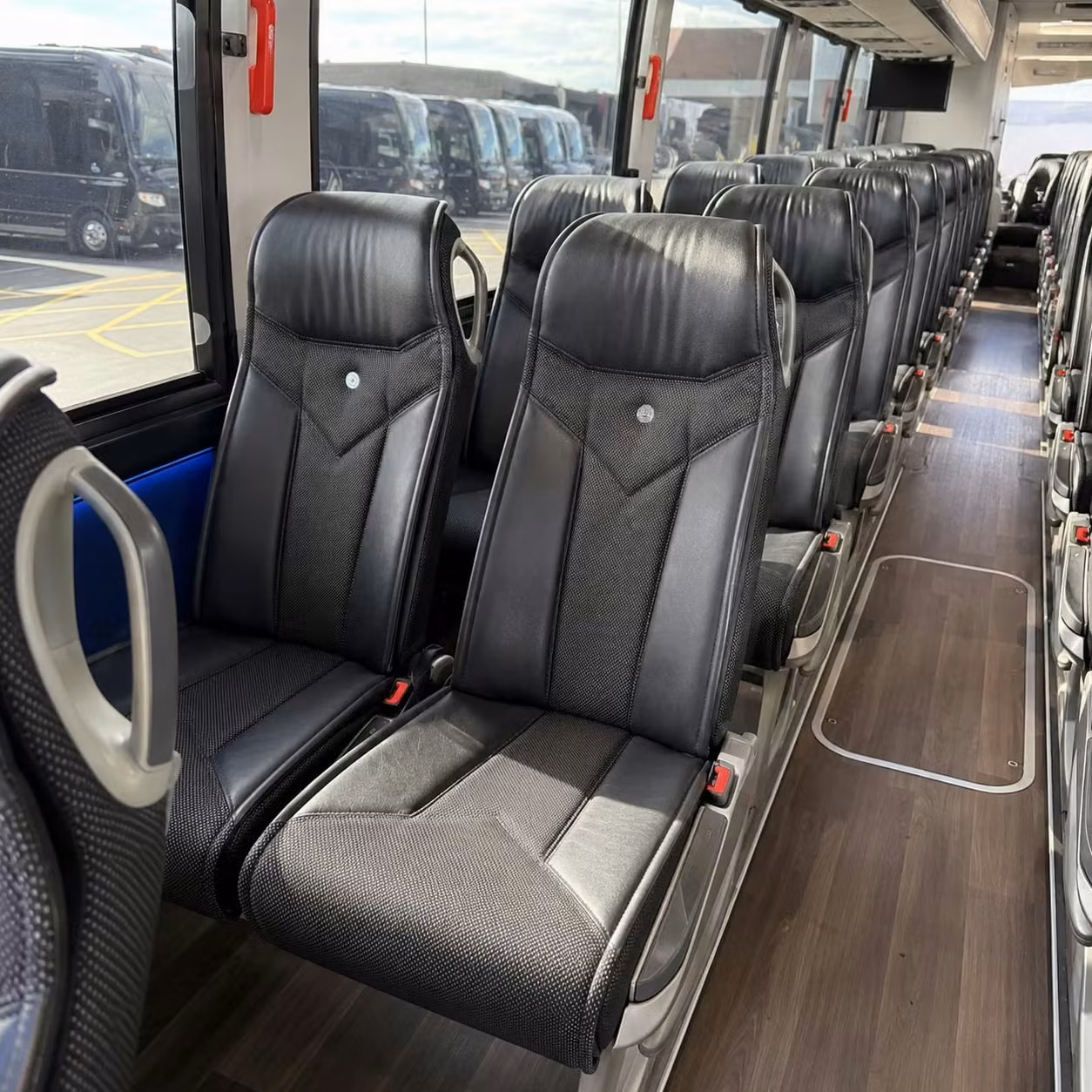 kissimmee charter bus interior