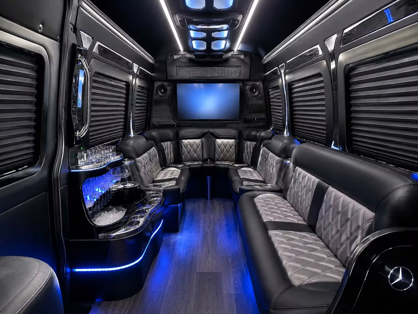 rehearsal dinner and multi day wedding weekend transportation in kissimmee