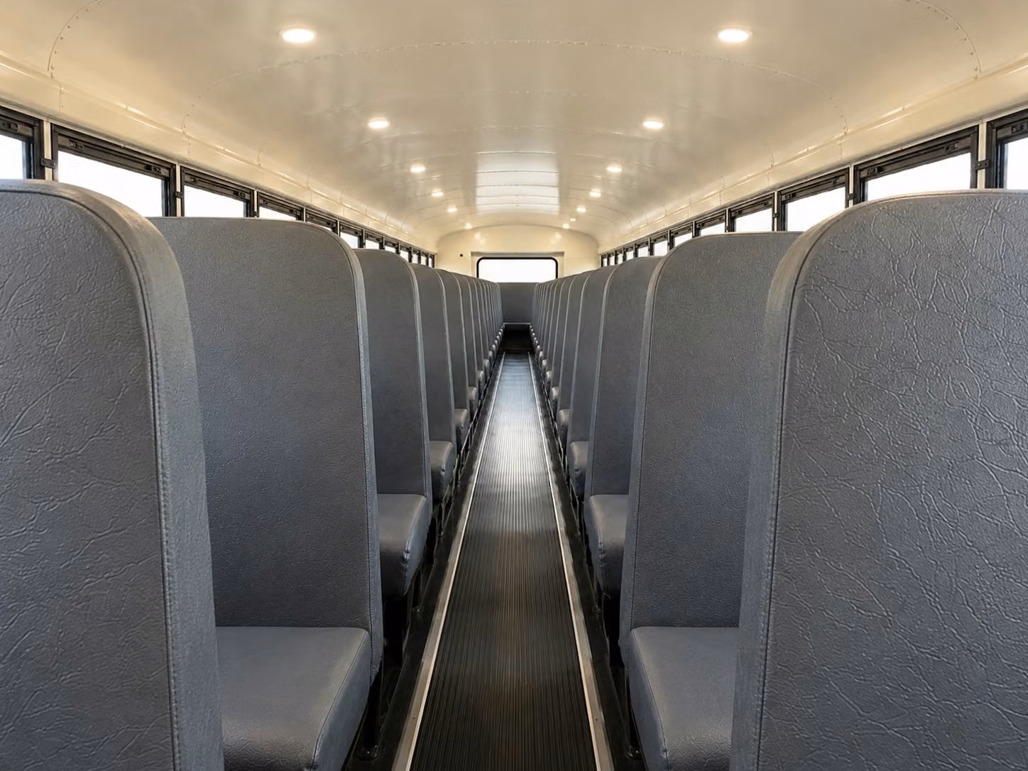school bus interior