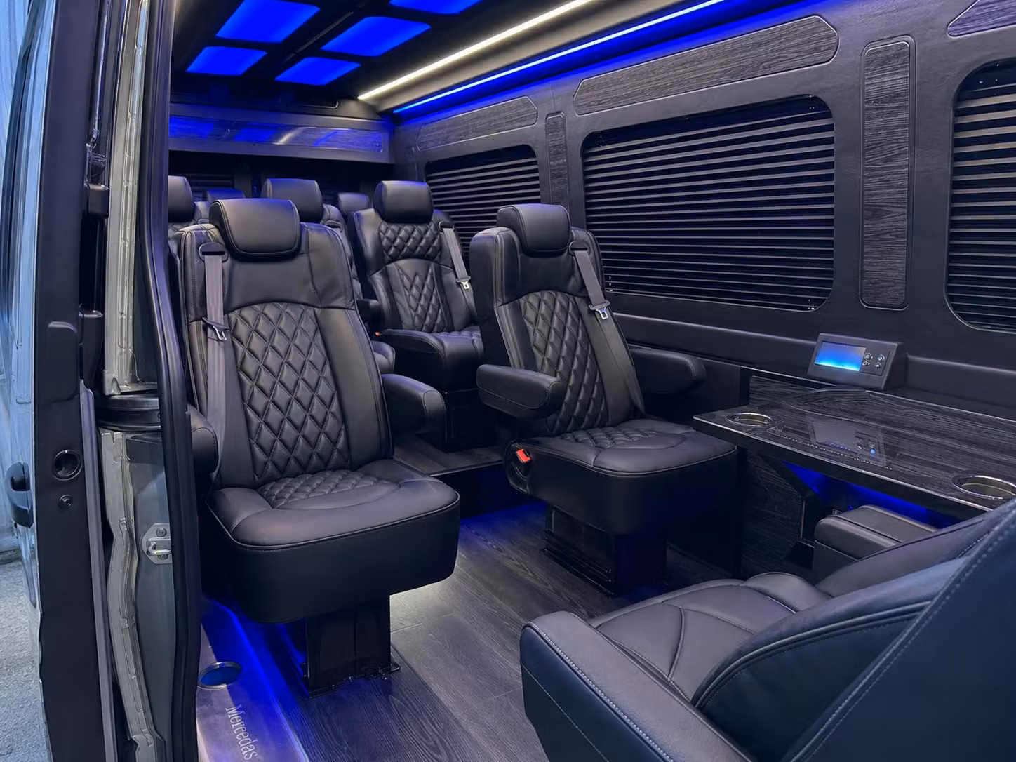 sprinter van transportation for groups and events across kissimmee